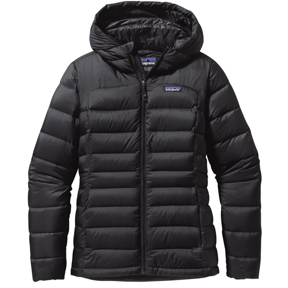 Patagonia Jackets & Blazers - Women's Black Medium Patagonia Hi-Loft Down Hoody Puffer Full Zip Black Jacket!